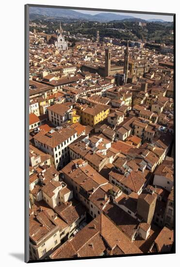 Roof Tops of Florence, Italy, Tuscany, Europe-Simon Montgomery-Mounted Photographic Print