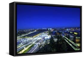 Roof Velizy-Sebastien Lory-Framed Stretched Canvas