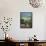 Roofs of Houses in Shaftesbury and Typical Patchwork Fields Beyond, Dorset, England, United Kingdom-Julia Bayne-Framed Stretched Canvas displayed on a wall