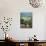 Roofs of Houses in Shaftesbury and Typical Patchwork Fields Beyond, Dorset, England, United Kingdom-Julia Bayne-Photographic Print displayed on a wall