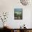 Roofs of Houses in Shaftesbury and Typical Patchwork Fields Beyond, Dorset, England, United Kingdom-Julia Bayne-Mounted Photographic Print displayed on a wall