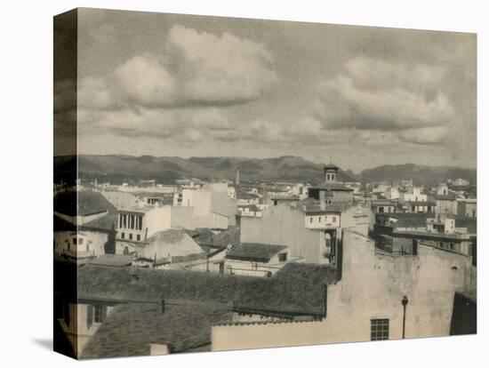 'Roofs of Palma, Majorca', c1927, (1927)-Reginald Belfield-Stretched Canvas