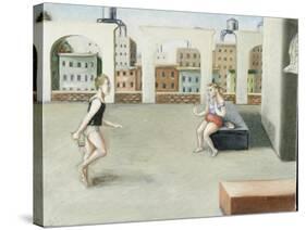 Rooftop Annunciation, 5, 2005-Caroline Jennings-Stretched Canvas