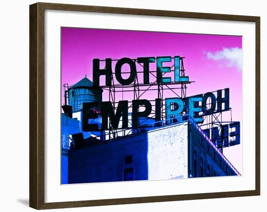 Rooftop, Hotel Empire, Footsteps of Gossip Girls in NYC, Upper West Side of Manhattan, New York-Philippe Hugonnard-Framed Photographic Print