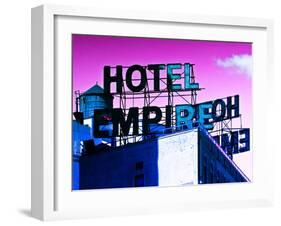 Rooftop, Hotel Empire, Footsteps of Gossip Girls in NYC, Upper West Side of Manhattan, New York-Philippe Hugonnard-Framed Premium Photographic Print