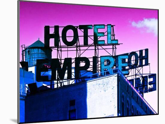 Rooftop, Hotel Empire, Footsteps of Gossip Girls in NYC, Upper West Side of Manhattan, New York-Philippe Hugonnard-Mounted Premium Photographic Print