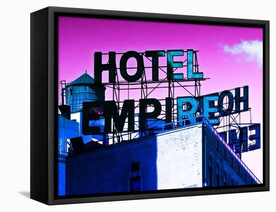 Rooftop, Hotel Empire, Footsteps of Gossip Girls in NYC, Upper West Side of Manhattan, New York-Philippe Hugonnard-Framed Stretched Canvas