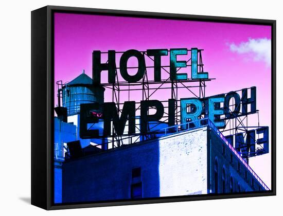 Rooftop, Hotel Empire, Footsteps of Gossip Girls in NYC, Upper West Side of Manhattan, New York-Philippe Hugonnard-Framed Stretched Canvas