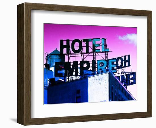 Rooftop, Hotel Empire, Footsteps of Gossip Girls in NYC, Upper West Side of Manhattan, New York-Philippe Hugonnard-Framed Photographic Print