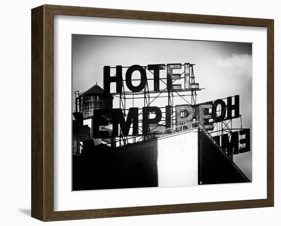 Rooftop, Hotel Empire, Upper West Side of Manhattan, Broadway, New York, Old-Philippe Hugonnard-Framed Premium Photographic Print