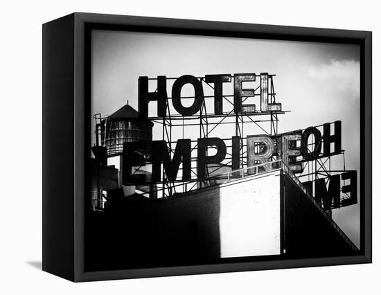 Rooftop, Hotel Empire, Upper West Side of Manhattan, Broadway, New York, Old-Philippe Hugonnard-Framed Stretched Canvas