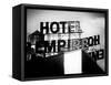 Rooftop, Hotel Empire, Upper West Side of Manhattan, Broadway, New York, Old-Philippe Hugonnard-Framed Stretched Canvas