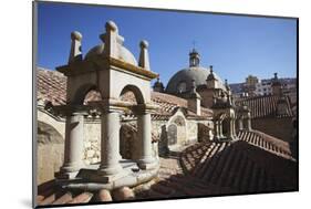 Rooftop of San Francisco Church, La Paz, Bolivia, South America-Ian Trower-Mounted Photographic Print