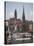Rooftop Panorama, Gothenburg, Sweden, Scandinavia, Europe-Rolf Richardson-Stretched Canvas