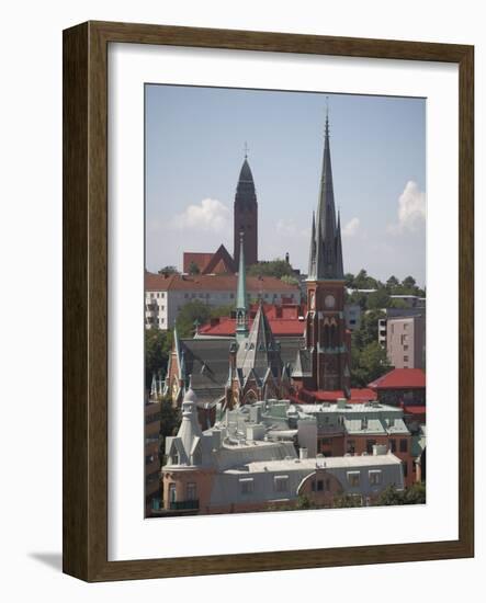 Rooftop Panorama, Gothenburg, Sweden, Scandinavia, Europe-Rolf Richardson-Framed Photographic Print