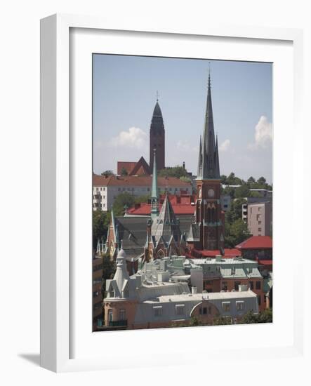 Rooftop Panorama, Gothenburg, Sweden, Scandinavia, Europe-Rolf Richardson-Framed Photographic Print