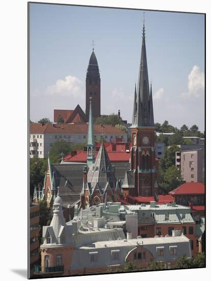 Rooftop Panorama, Gothenburg, Sweden, Scandinavia, Europe-Rolf Richardson-Mounted Photographic Print