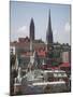 Rooftop Panorama, Gothenburg, Sweden, Scandinavia, Europe-Rolf Richardson-Mounted Photographic Print