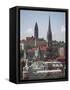 Rooftop Panorama, Gothenburg, Sweden, Scandinavia, Europe-Rolf Richardson-Framed Stretched Canvas