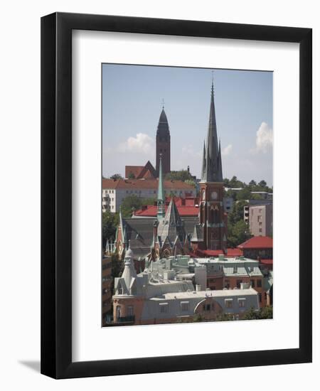 Rooftop Panorama, Gothenburg, Sweden, Scandinavia, Europe-Rolf Richardson-Framed Photographic Print