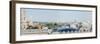 Rooftop view from the Justizcafe of the City Hall and Parliament, Vienna, Austria, Europe-Jean Brooks-Framed Photographic Print