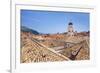 Rooftop view of Franciscan Church, bell tower and Monastery, Dubrovnik Old Town, UNESCO World Herit-Neale Clark-Framed Photographic Print