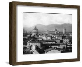 Rooftop View of Pisa-null-Framed Photographic Print