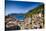 Rooftop View of Vernazza, Cinque Terre, Italy-George Oze-Stretched Canvas