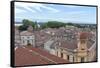 Rooftop view, Tournon, France-Lisa S. Engelbrecht-Framed Stretched Canvas