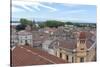 Rooftop view, Tournon, France-Lisa S. Engelbrecht-Stretched Canvas
