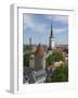 Rooftop View With Church of the Holy Ghost, Tallin, Estonia, Europe-James Emmerson-Framed Photographic Print