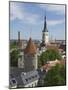 Rooftop View With Church of the Holy Ghost, Tallin, Estonia, Europe-James Emmerson-Mounted Photographic Print