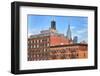 Rooftop Water Tank on a New York Apartment Building, Usa.-Maciej Bledowski-Framed Photographic Print