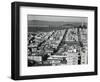 Rooftops and Bay, San Francisco, c. 1938-Brett Weston-Framed Photographic Print