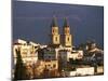 Rooftops and Church at Sunset, Orgiva, Alpujarras, Granada, Andalucia, Spain-Ruth Tomlinson-Mounted Photographic Print