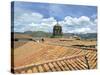 Rooftops and Cusco Cathedral, Cusco, Peru-Miva Stock-Stretched Canvas