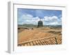 Rooftops and Cusco Cathedral, Cusco, Peru-Miva Stock-Framed Premium Photographic Print