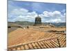 Rooftops and Cusco Cathedral, Cusco, Peru-Miva Stock-Mounted Photographic Print