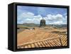 Rooftops and Cusco Cathedral, Cusco, Peru-Miva Stock-Framed Stretched Canvas