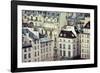 Rooftops and Love Songs-Irene Suchocki-Framed Giclee Print