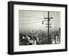 Rooftops and Power Lines, San Francisco, 1939-Brett Weston-Framed Photographic Print