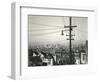 Rooftops and Power Lines, San Francisco, 1939-Brett Weston-Framed Photographic Print