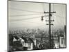 Rooftops and Power Lines, San Francisco, 1939-Brett Weston-Mounted Photographic Print