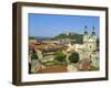 Rooftops and St. Michael's Church, Brno, Czech Republic, Europe-Upperhall Ltd-Framed Photographic Print