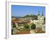 Rooftops and St. Michael's Church, Brno, Czech Republic, Europe-Upperhall Ltd-Framed Photographic Print