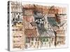 Rooftops, Bogota-Mary Kuper-Stretched Canvas