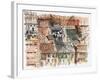 Rooftops, Bogota-Mary Kuper-Framed Giclee Print