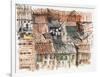 Rooftops, Bogota-Mary Kuper-Framed Giclee Print