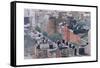 Rooftops, Greenwich Village, West 13th Street, 1986-Anthony Butera-Framed Stretched Canvas