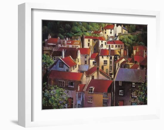 Rooftops II-Michael O'Toole-Framed Giclee Print